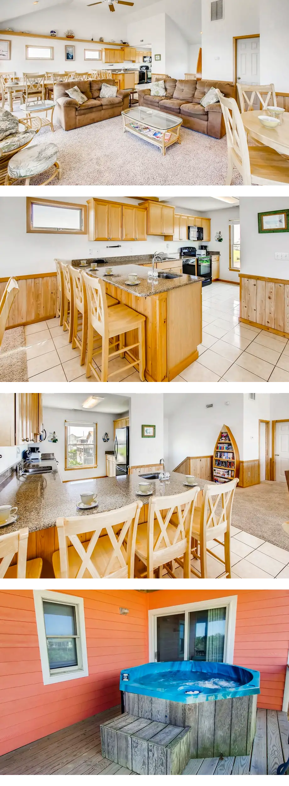 SUMMER SAVINGS - Oceanfront with Hot Tub...