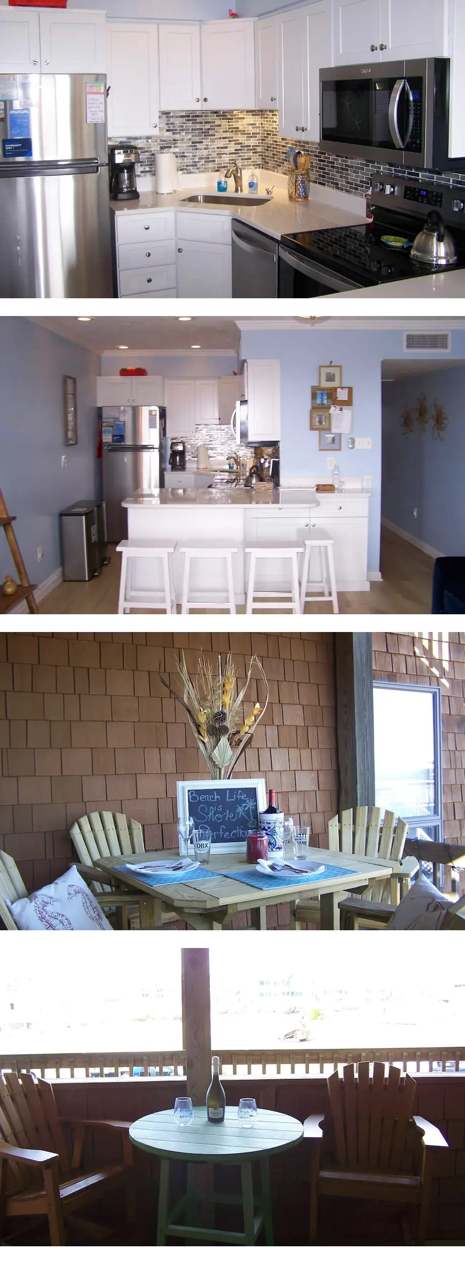 Oceanfront in Duck. Perfect for a couple...