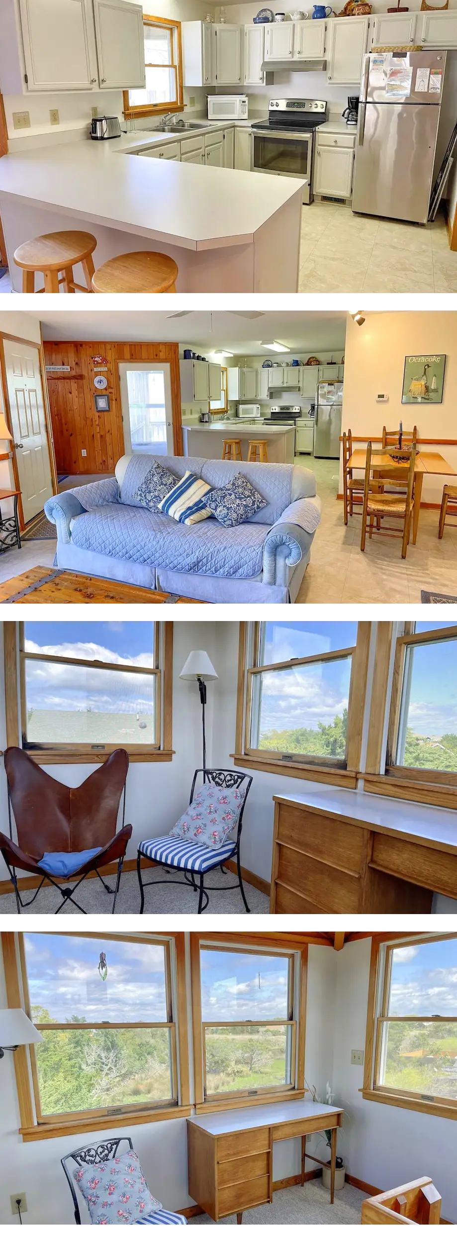 Xenia House:  Enjoy decks and screened p...