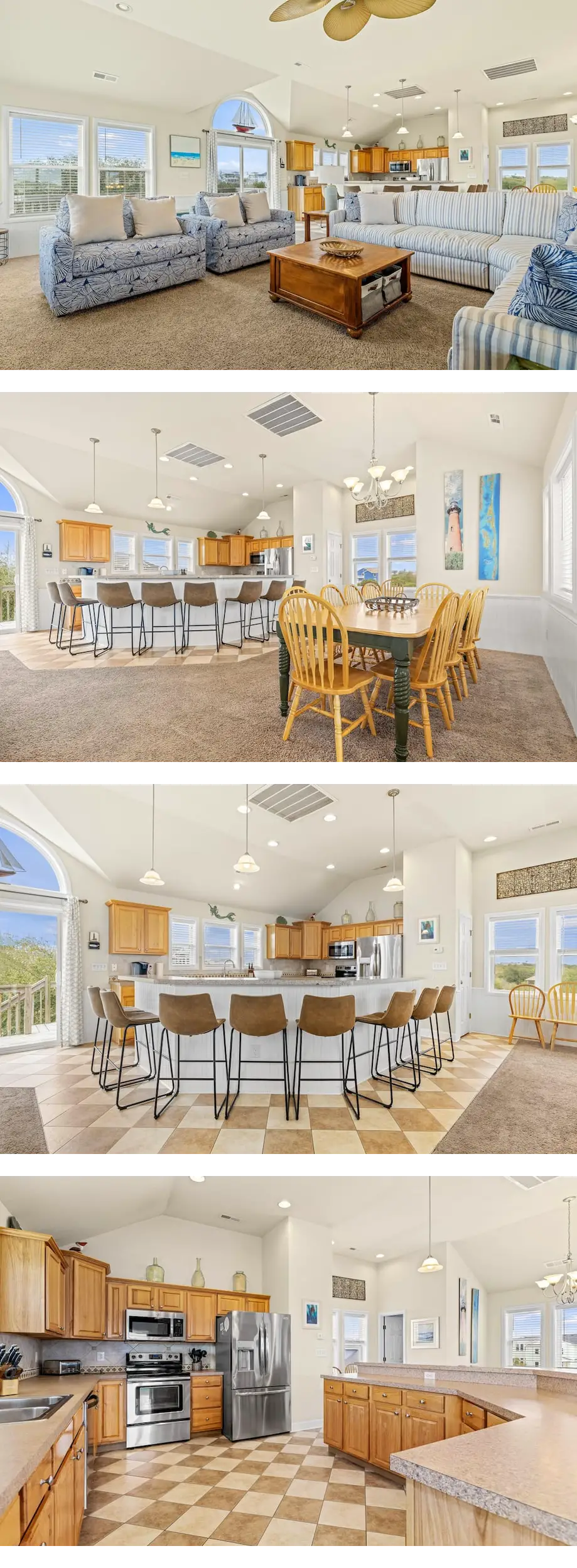 Crabby Mermaid: 8 Bedrooms, 775 Ft to Be...