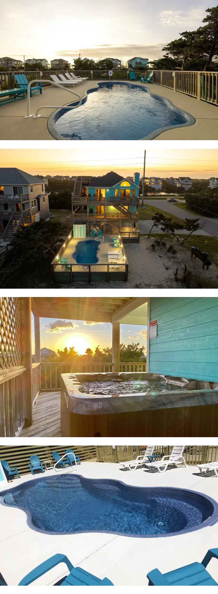 Semi-Oceanfront water views  Private Hea...