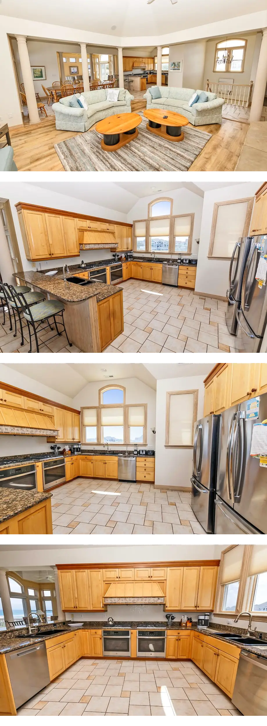 OCEANFRONT, 7 BRs, Ocean Views, Pool tab...