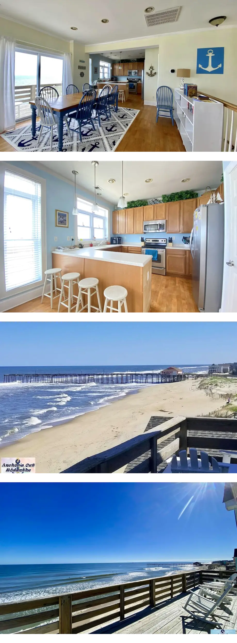 Beachfront on Hatteras Island in Rodanth...