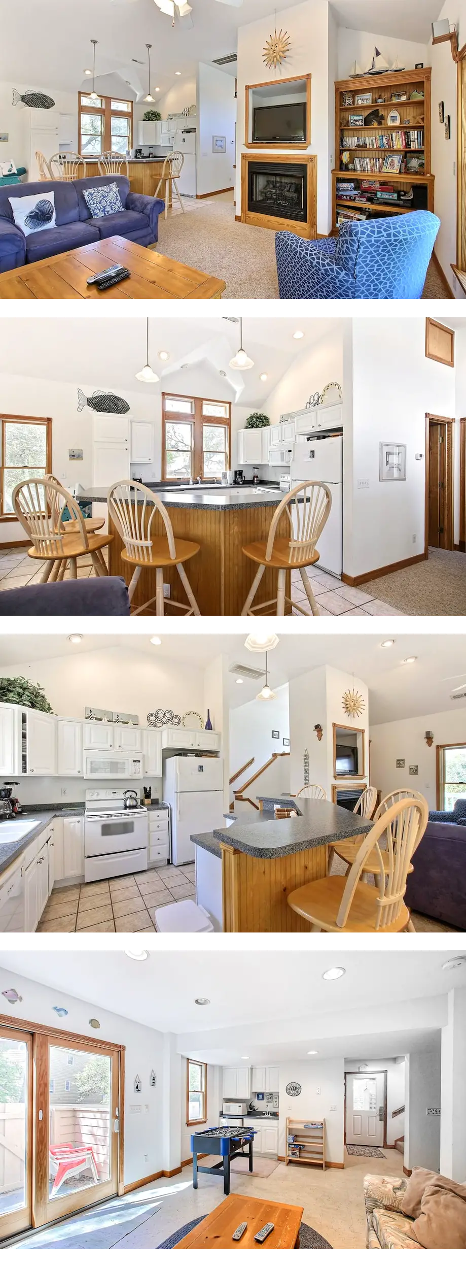 Ocean-side home in Corolla with private ...