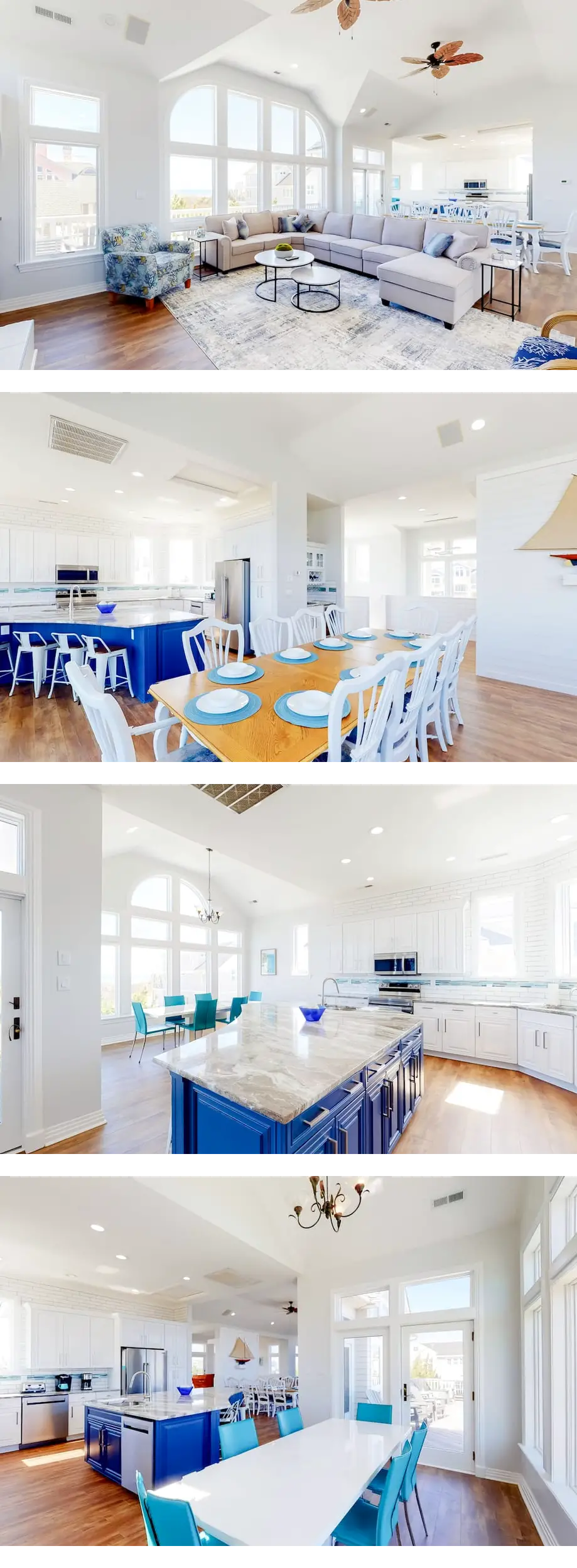 Oceanfront home walkable to the beach wi...