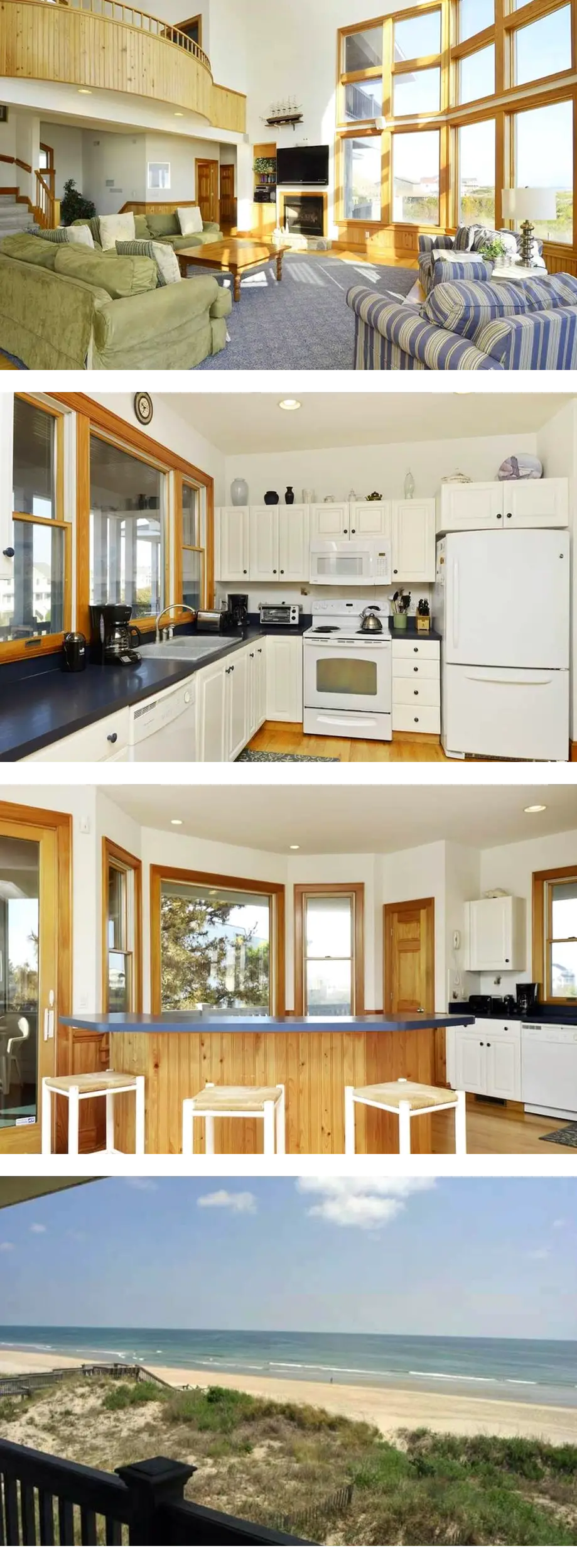 Oceanfront Home In Corolla w/ Private Po...