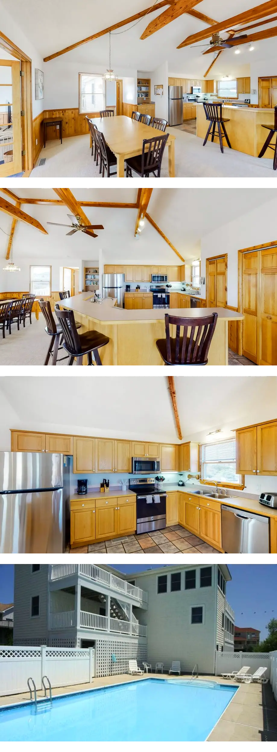 Semi Oceanfront Home In Corolla w/ Priva...