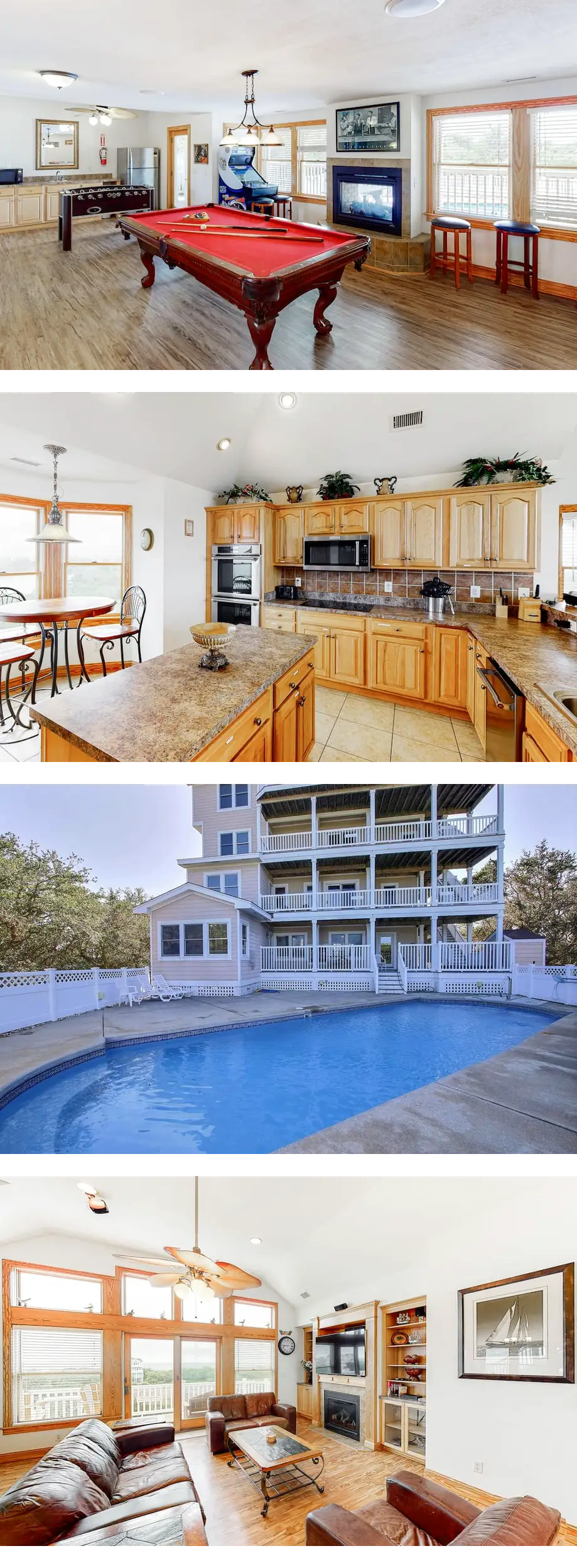 Water-view home with private pool, hot t...
