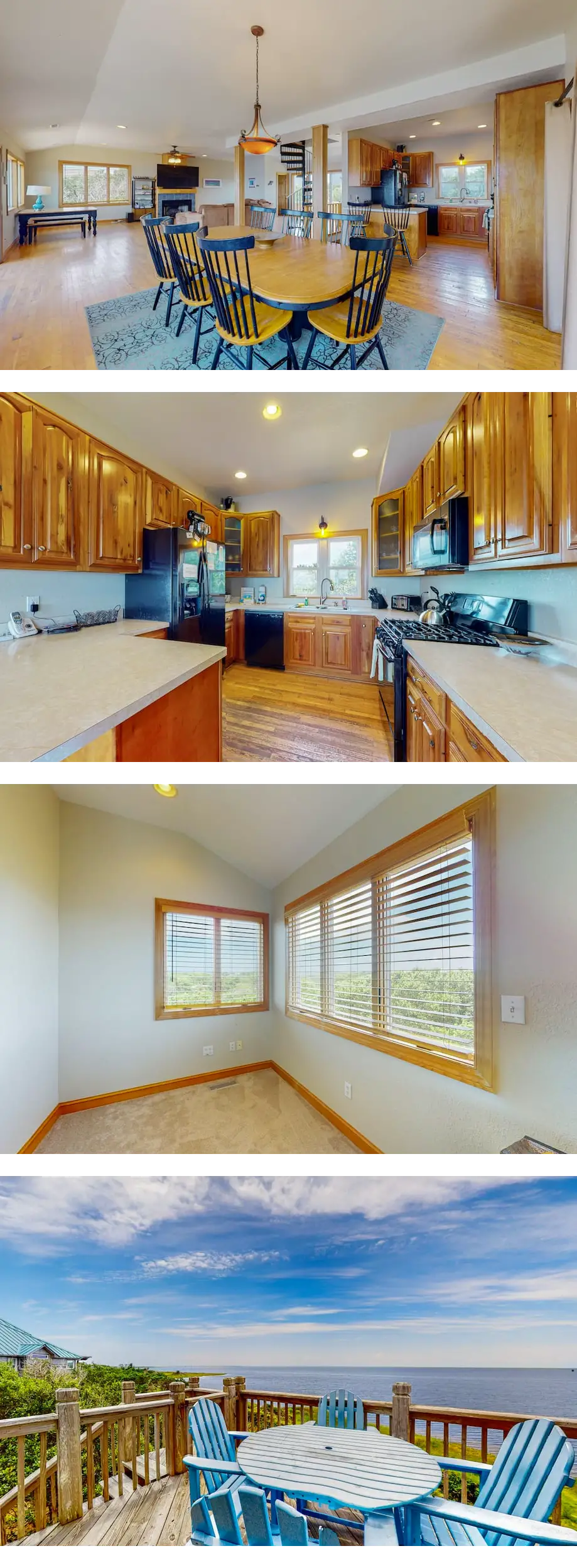 Waterfront home with pool, private hot t...