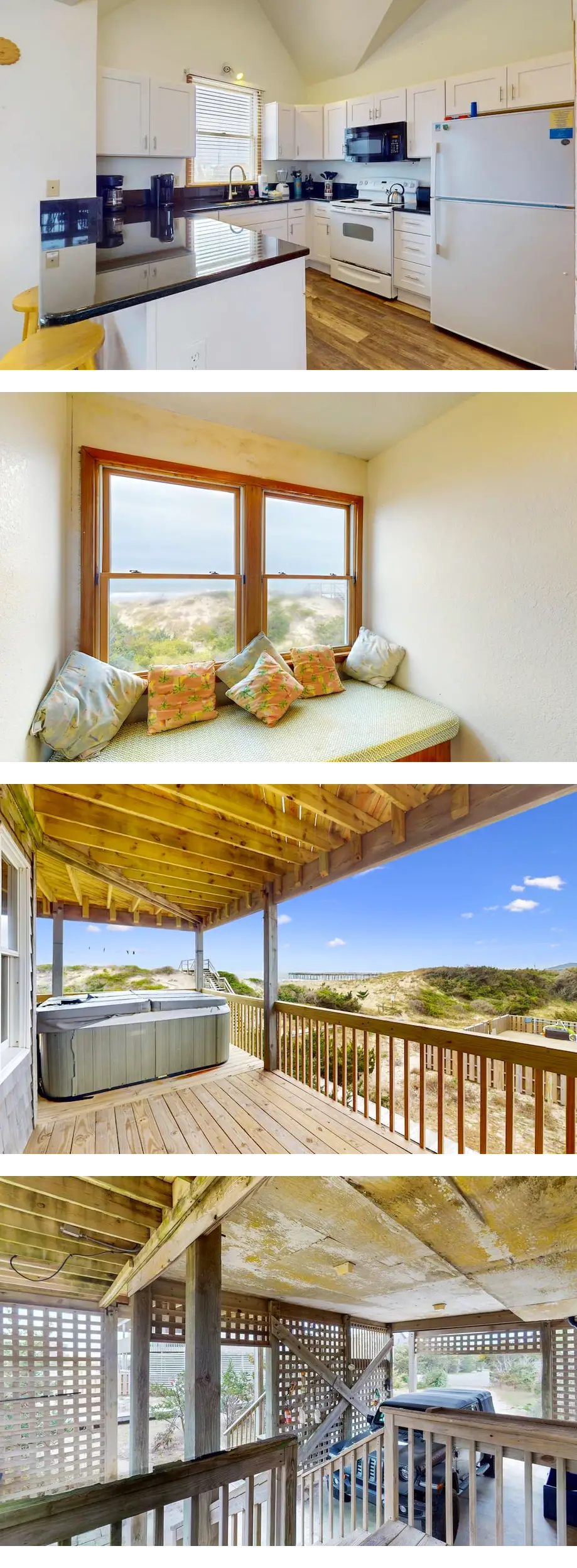 Ocean & Beachfront House w/Private Washe...