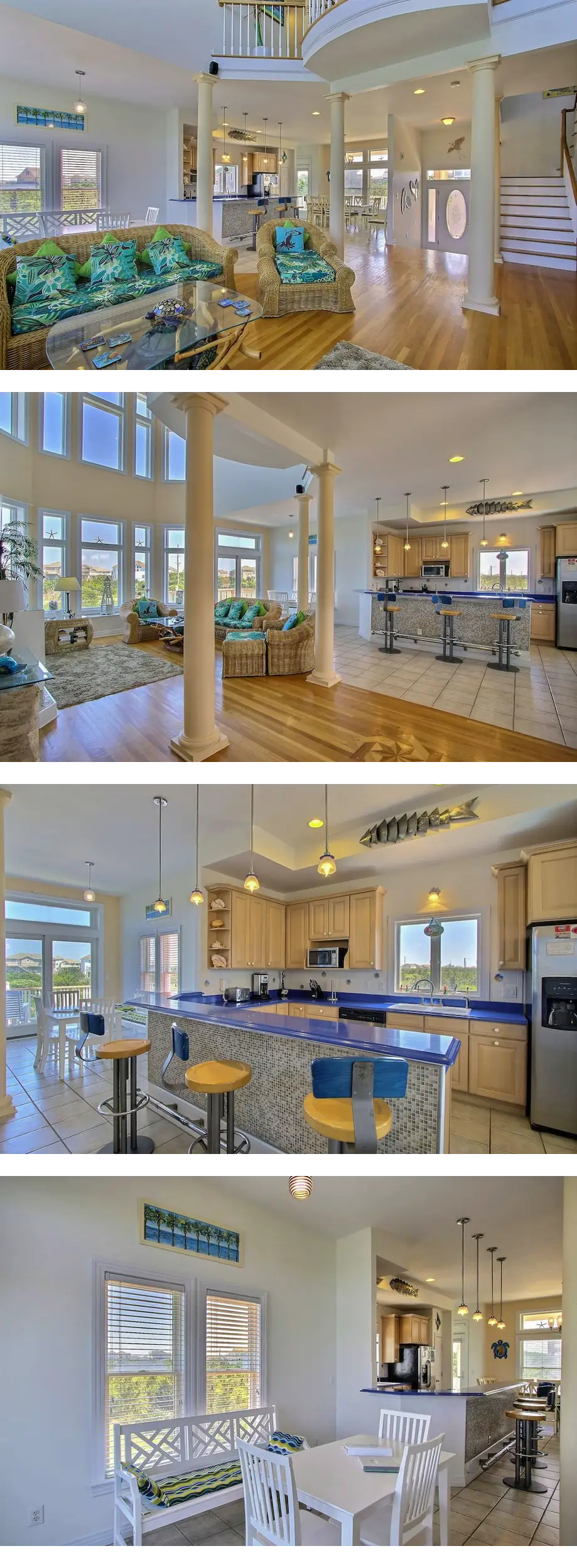 Waterfront home with private pool, hot t...