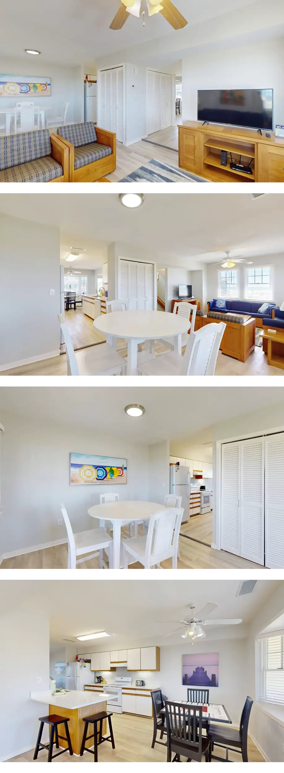 Sunny townhouse w/ ocean view, private W...