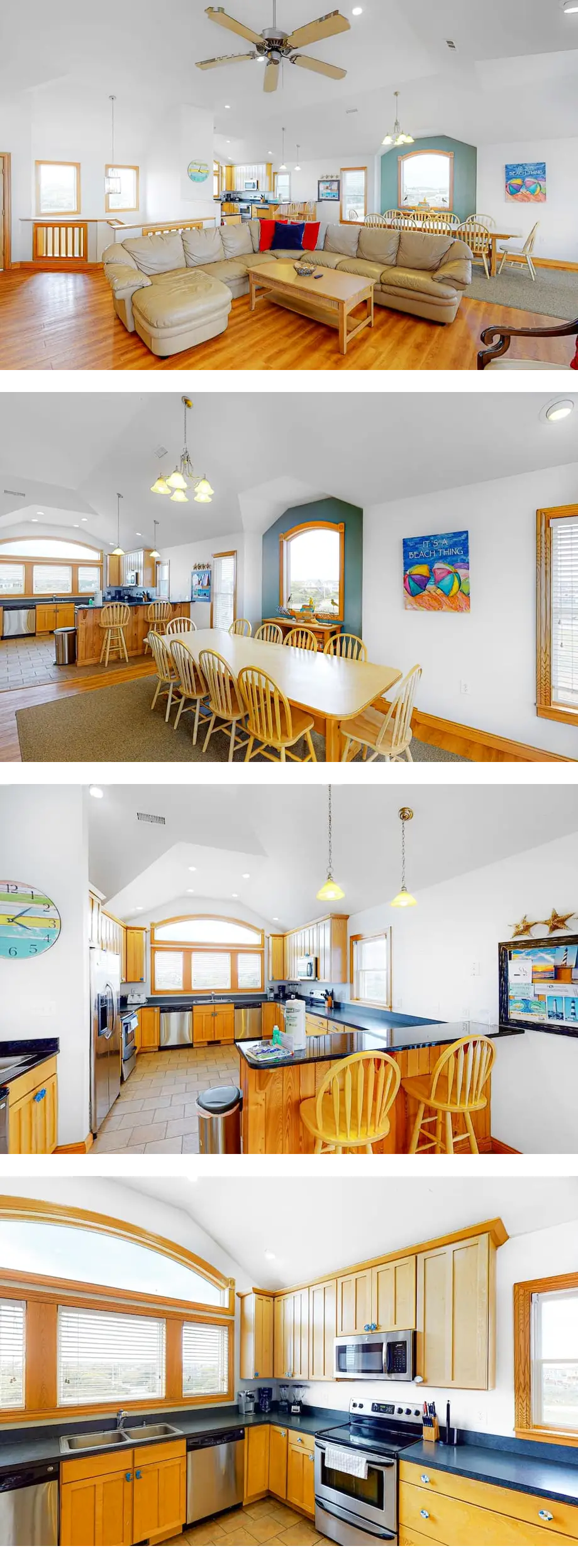 Waterfront house with pool, hot tub, poo...