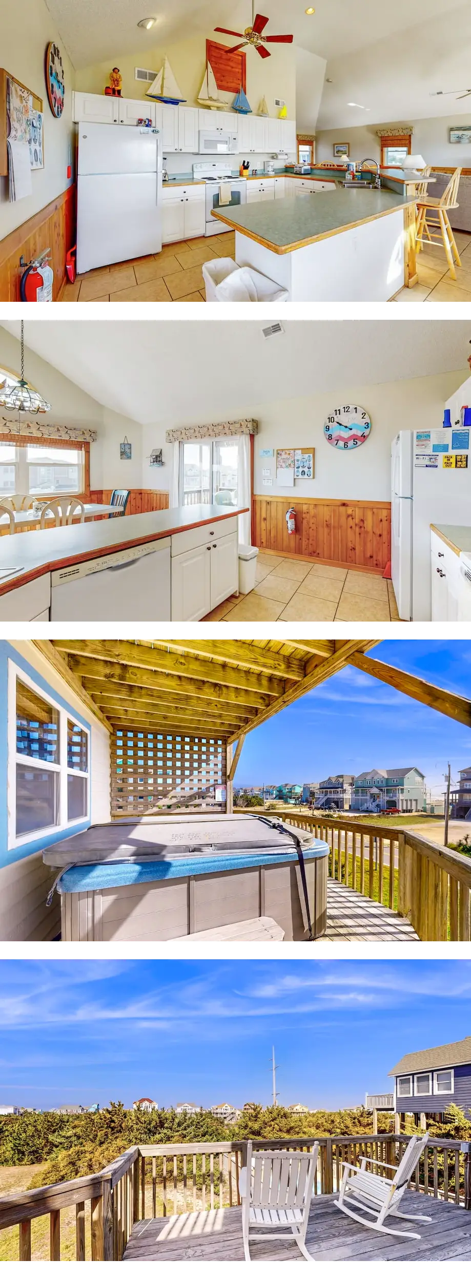 Ocean-view house with central AC & priva...