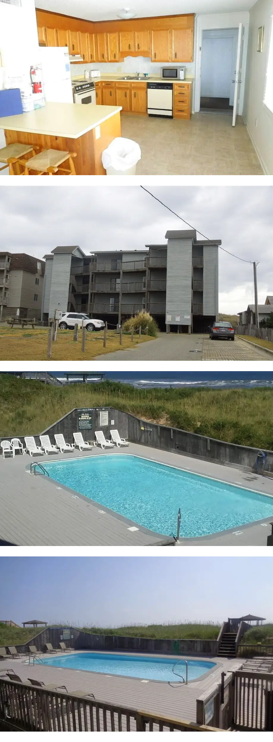 Oceanfront condo