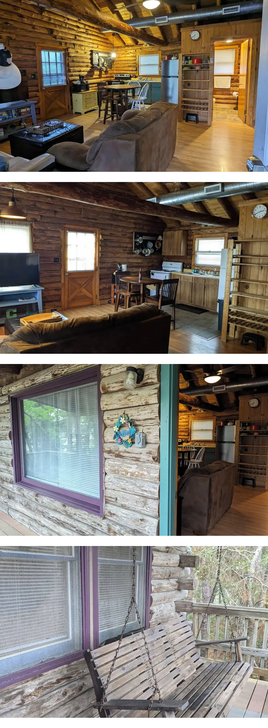 KDH Cozy Log Cabin near wood preserve
