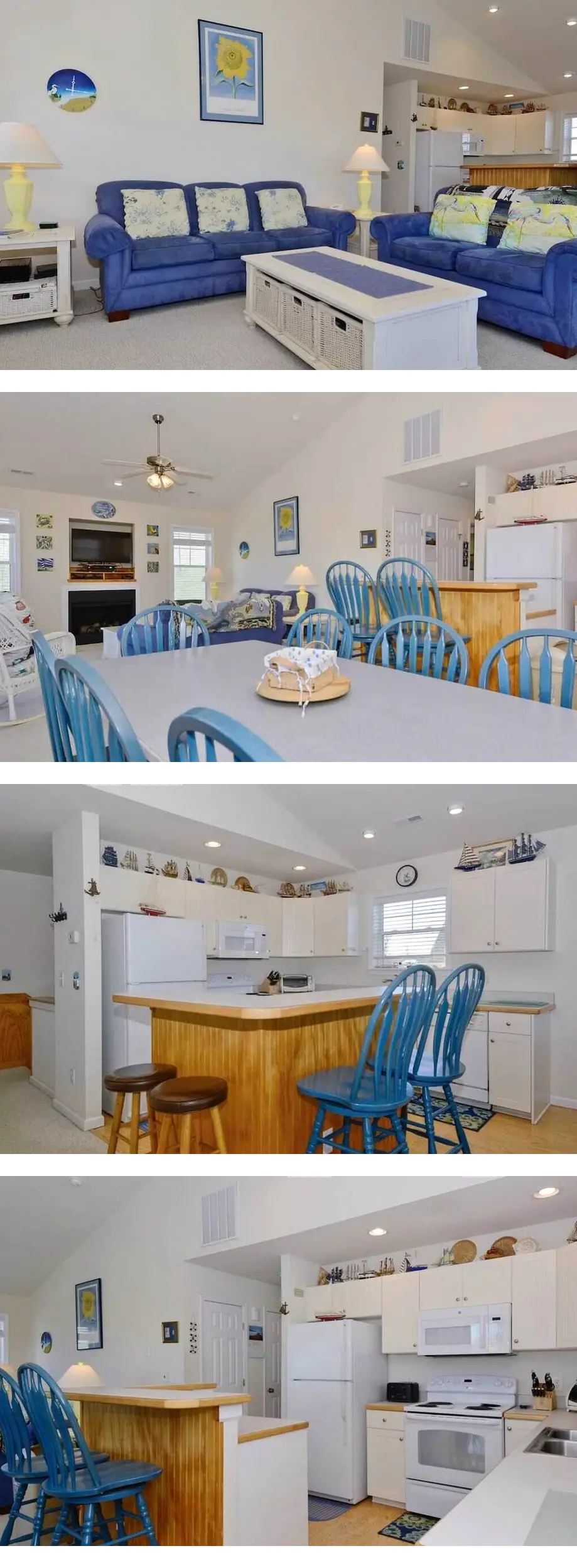 Enjoy partial ocean views from this tast...