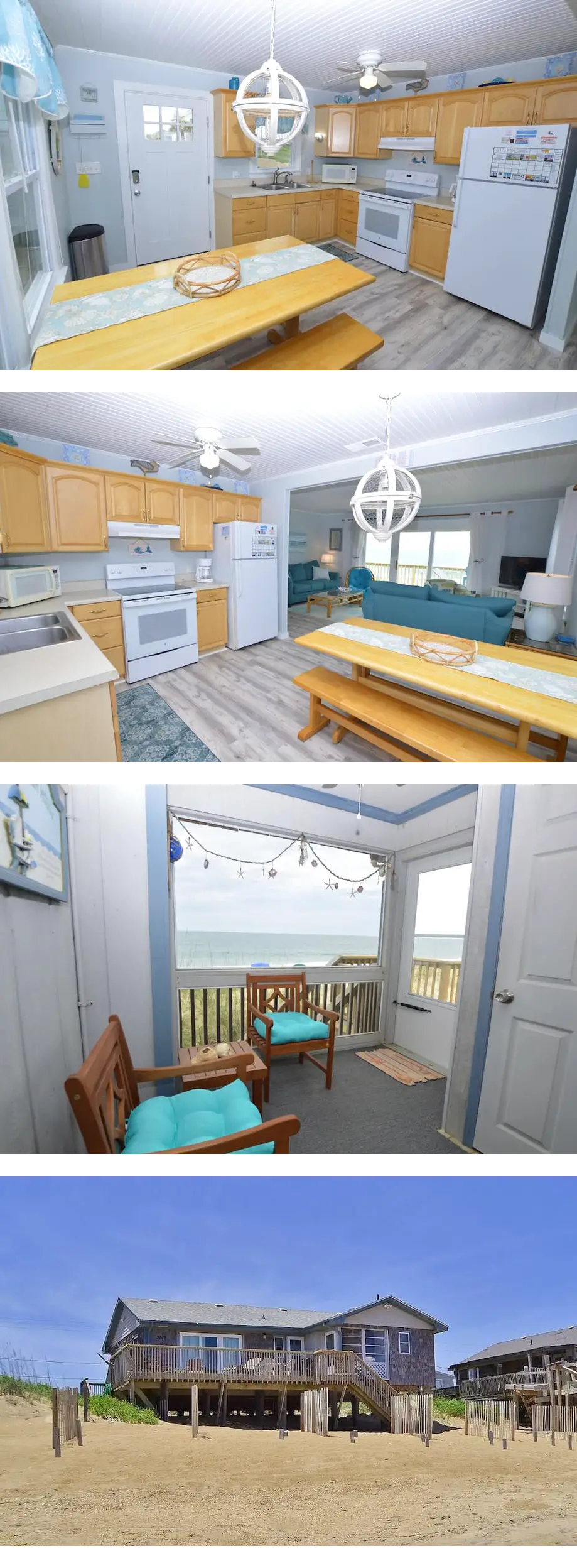 Oceanfront cottage on Outer Banks