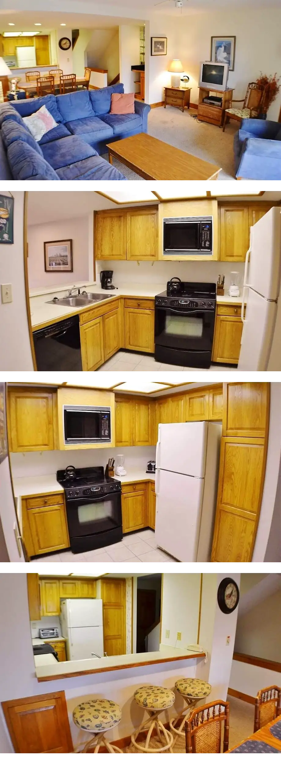 Spacious oceanfront town homes located i...
