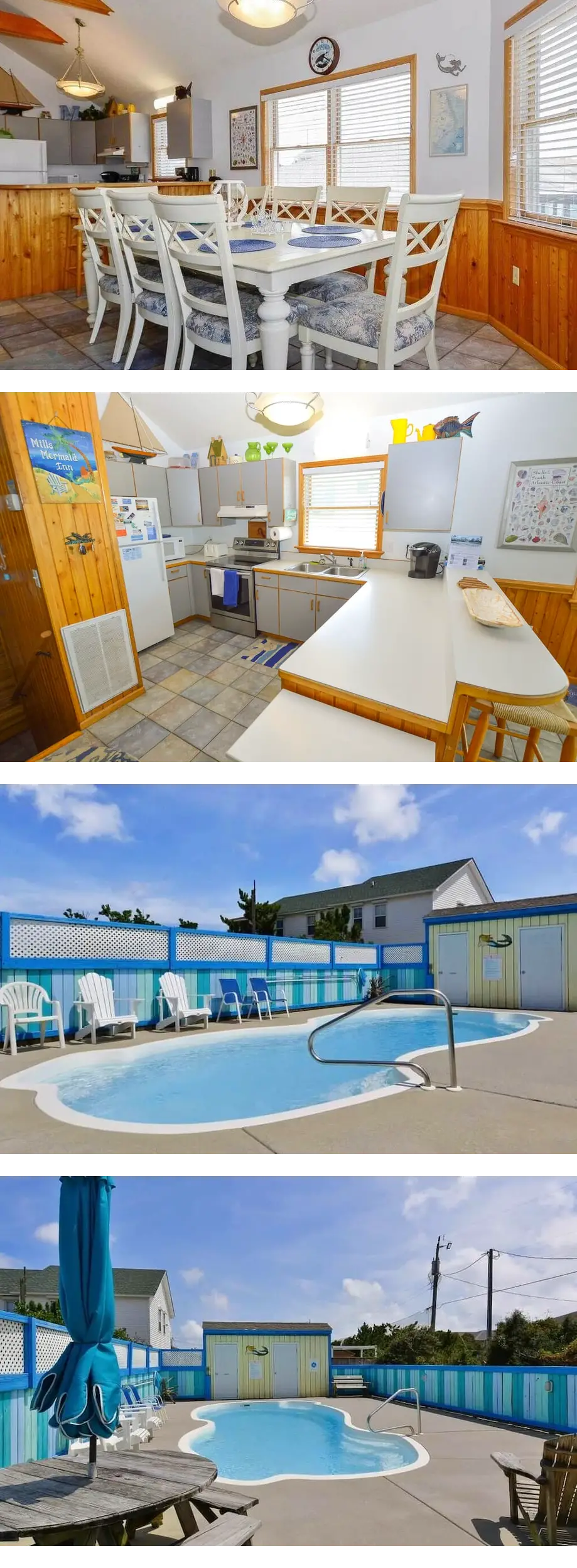 Private pool with direct Beach Access