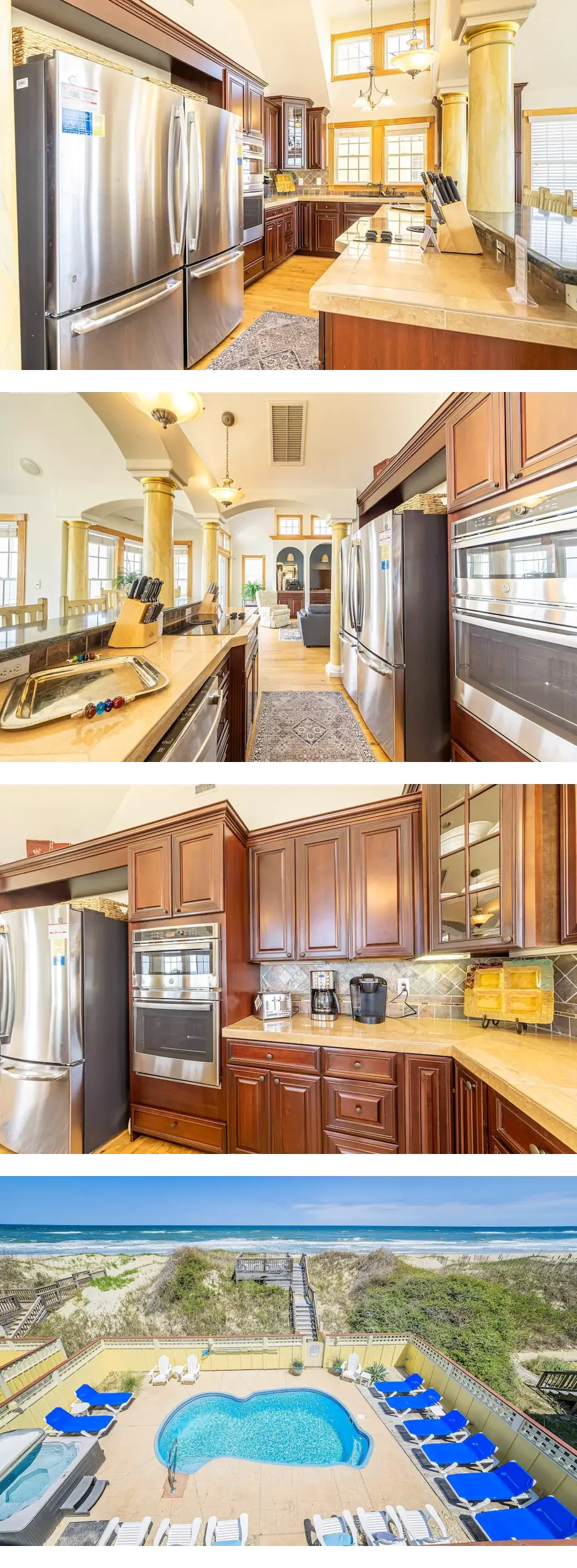 K1144 Sunkissed. Oceanfront, 8BR, Privat...