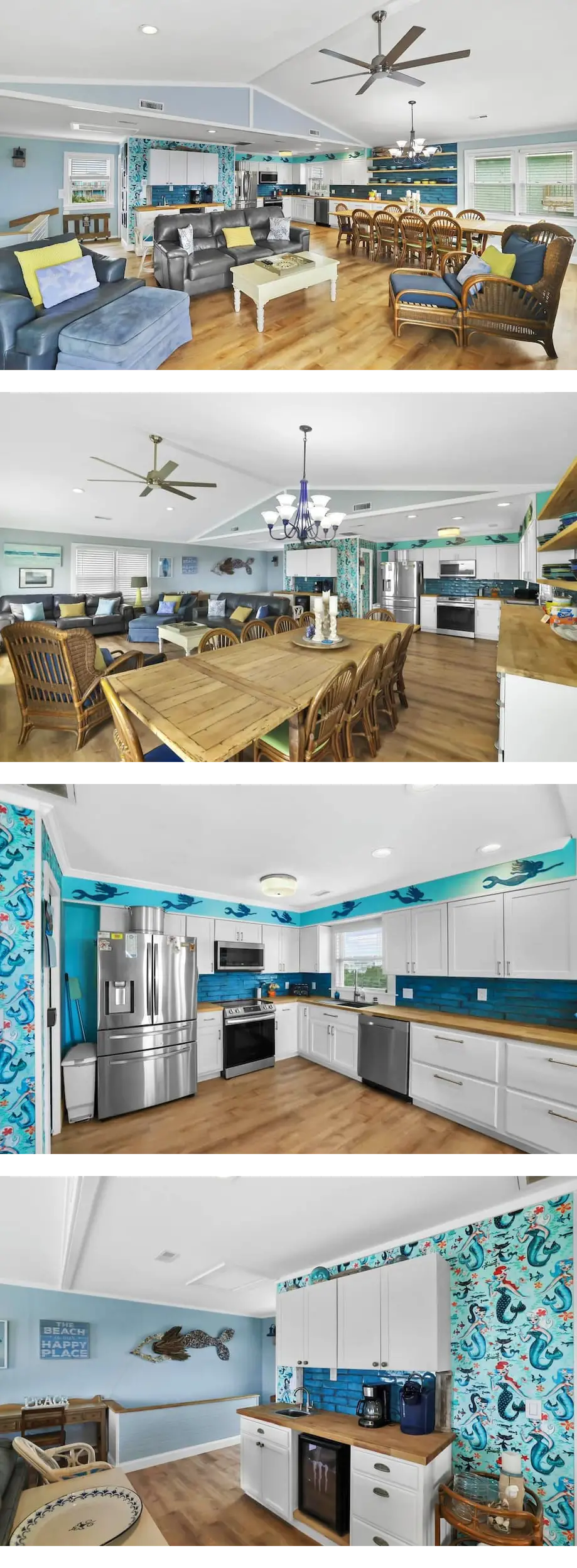 OCEAN FRONT, with hot-tub, featuring TWO...