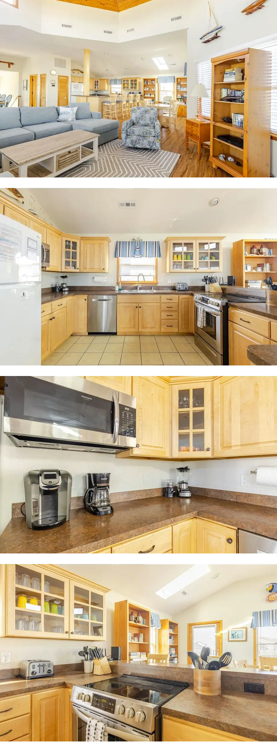 Ocean Views! Sleeps 10! 4 bed / 3 bath. ...