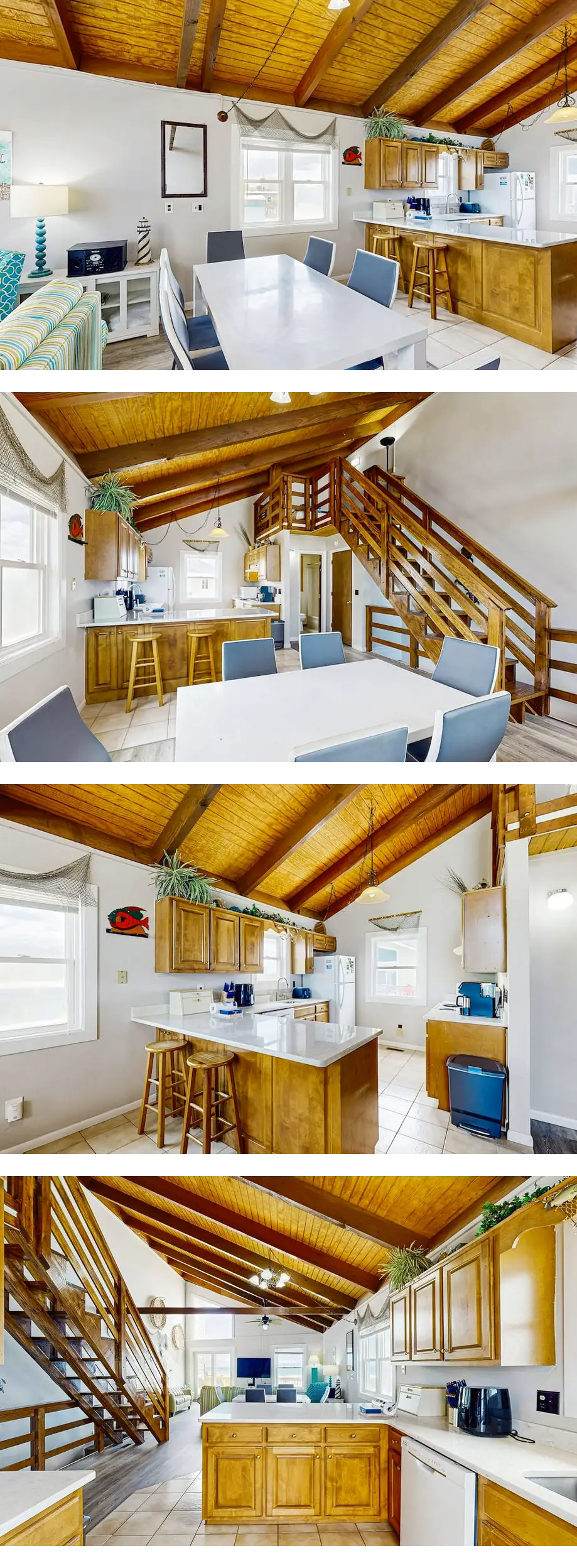 Beachfront Beauty W/ Large Deck, Beach A...