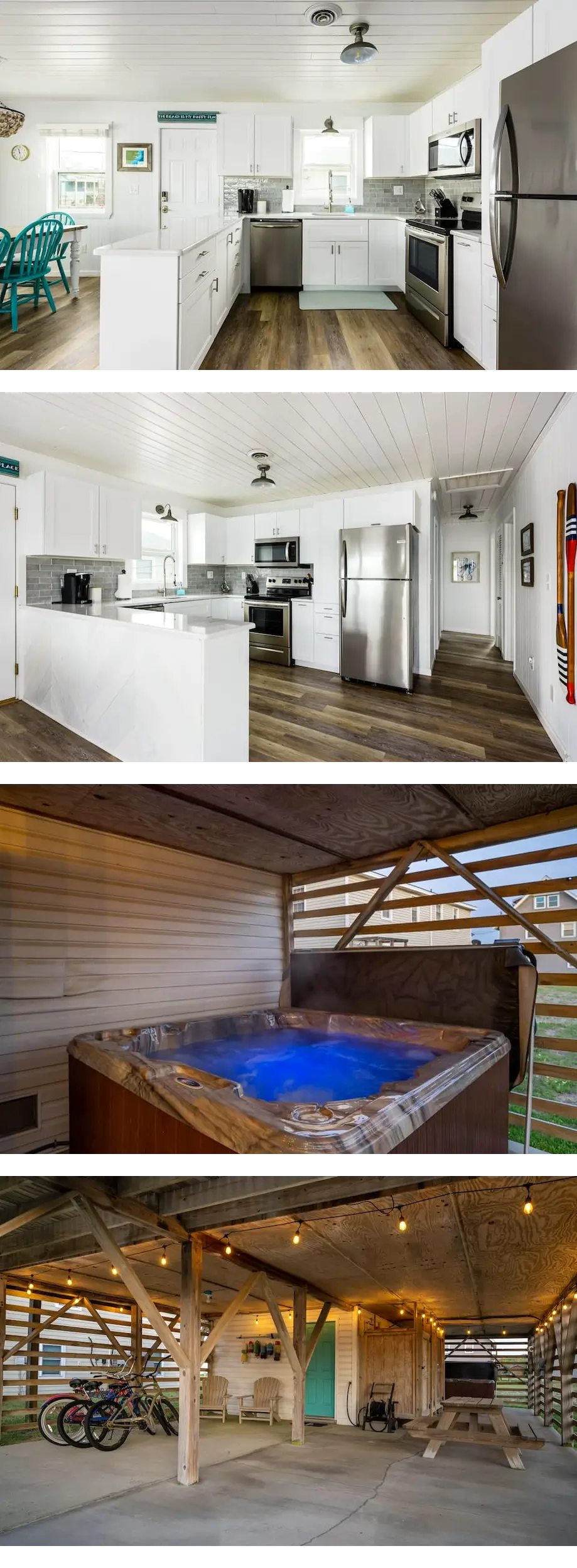 BEACH GETAWAY! Walk to beach. Hot tub, c...