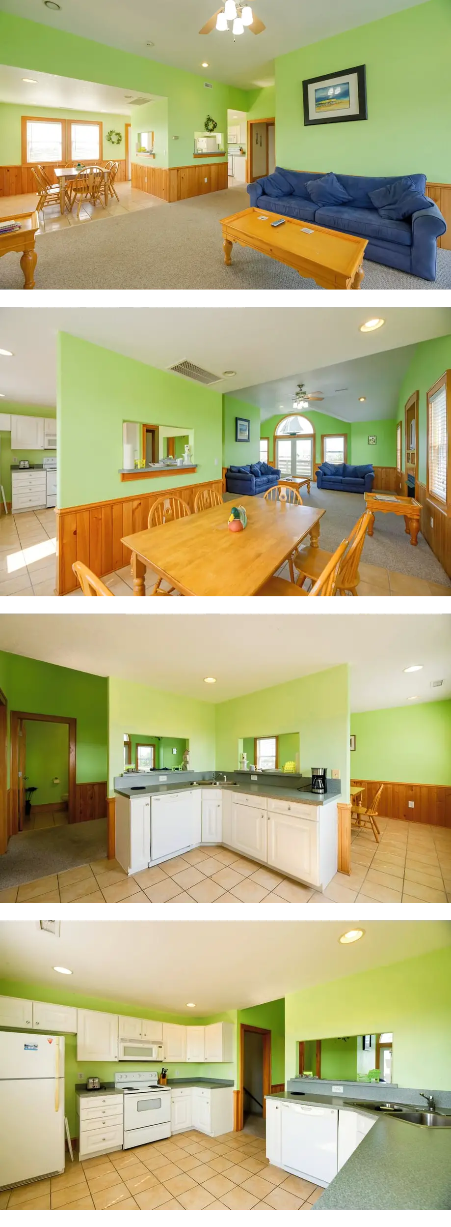 Quiet Hatteras Duplex with Decks ~ 1 Mil...