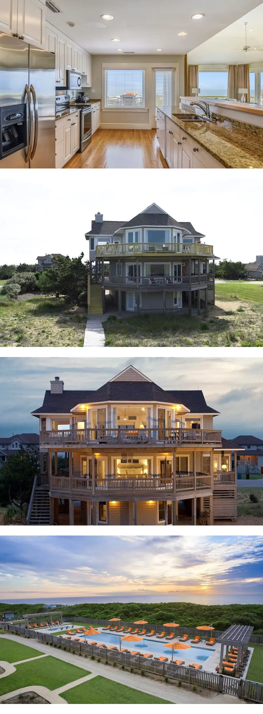 Spacious Oceanfront House! Wrap-Around P...