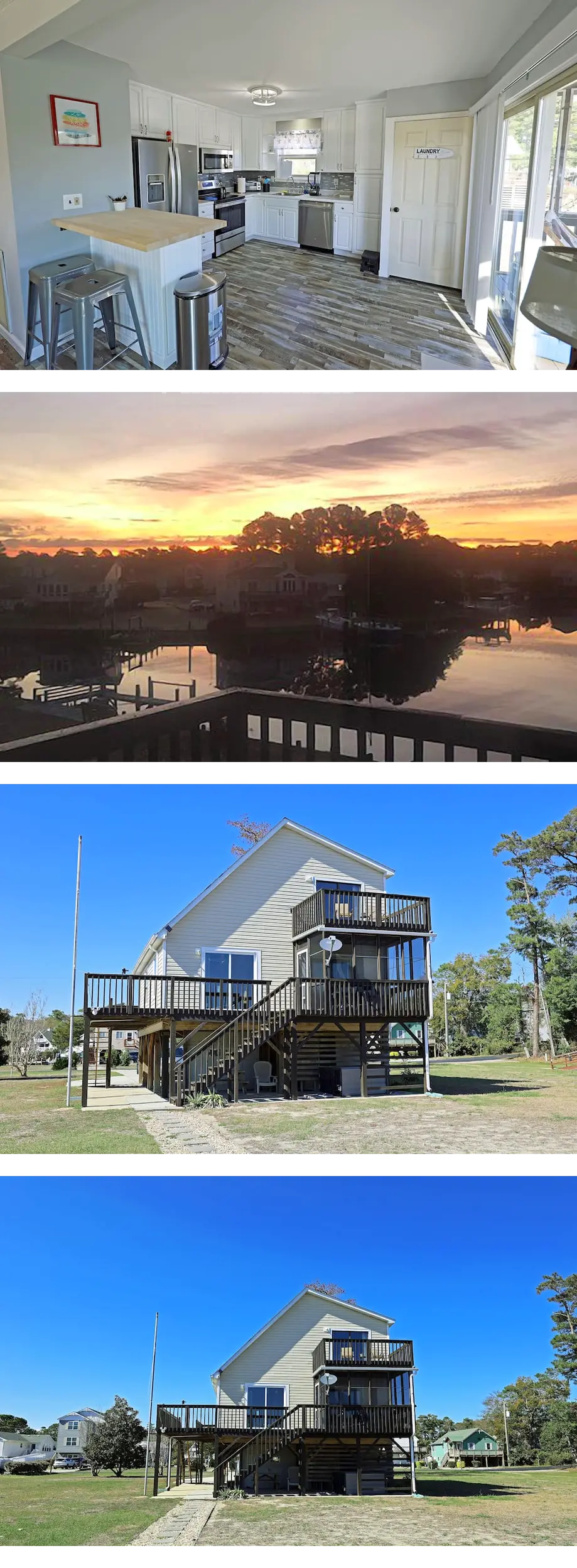 CH219- 3 Bedroom Canal front Home with P...