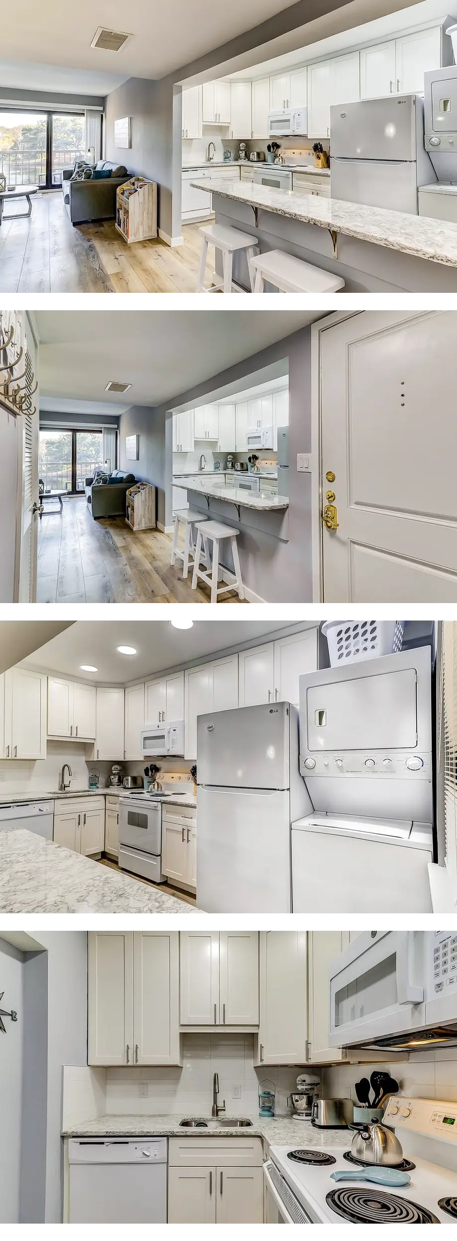 Water-view condo with pool, hot tub, gym...