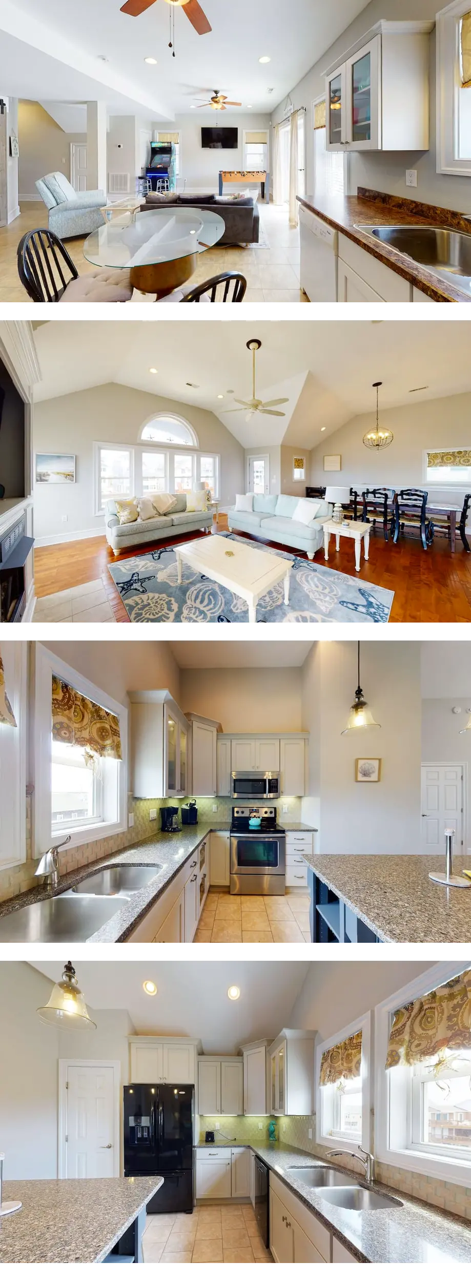 3-story home near beach with private out...