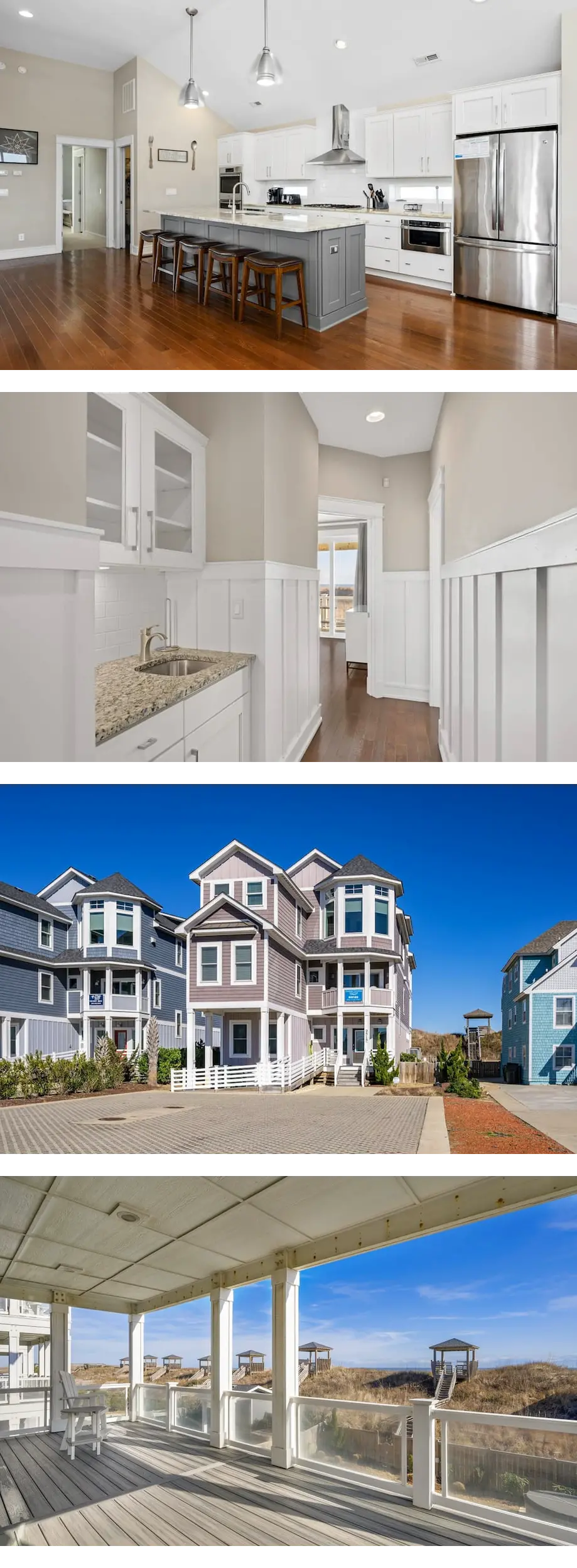 Sunset Beach House: Great views, private...