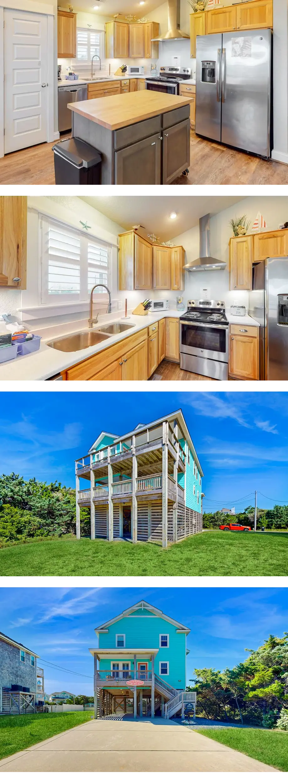 Gorgeous home with three decks, private ...