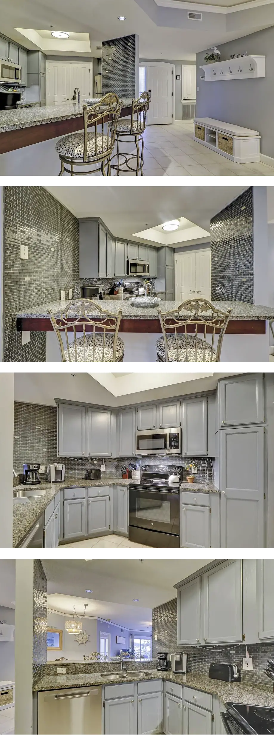 Fourth floor ocean front condo in Palmet...