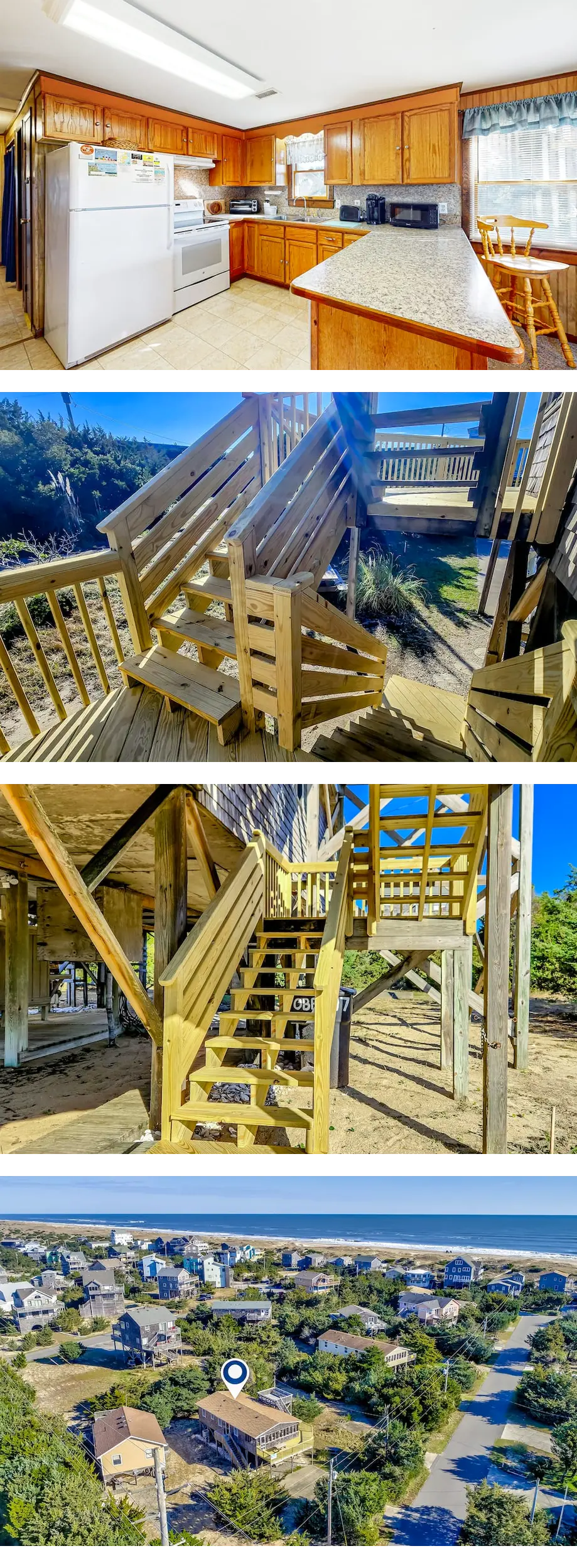 Ocean-and-sound view home with roof deck...