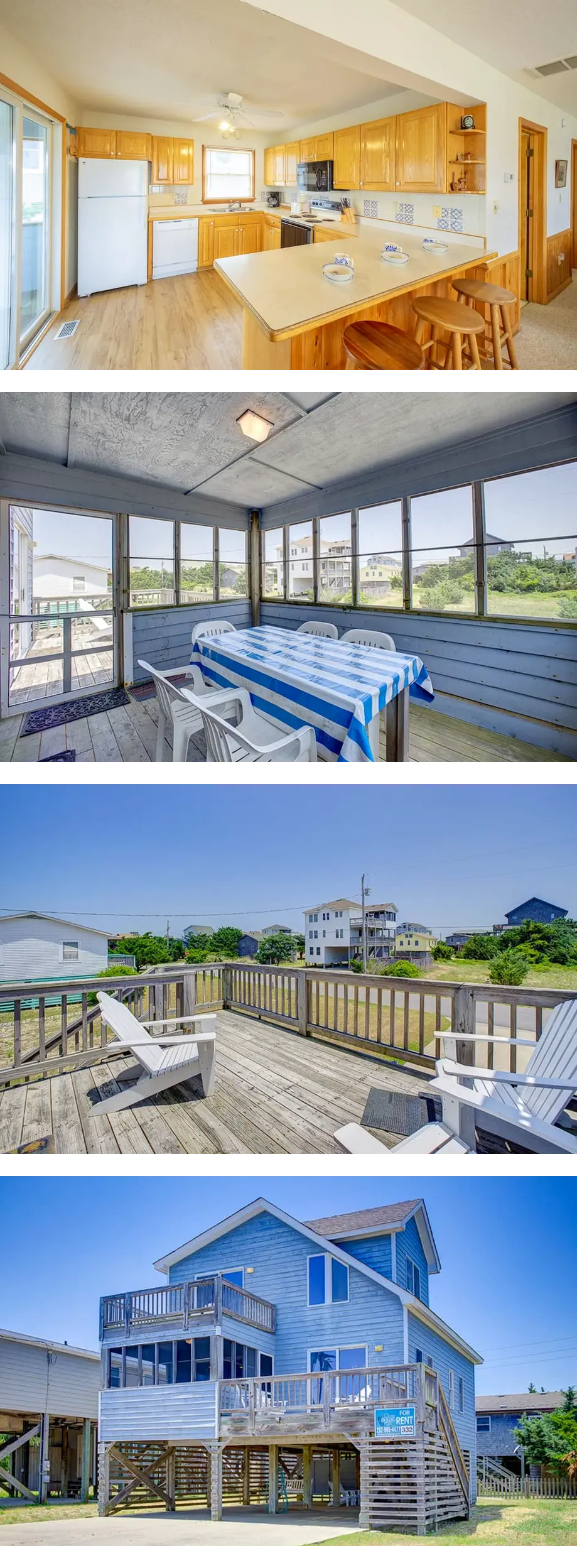 Lovely home 5 lots from the beach with s...