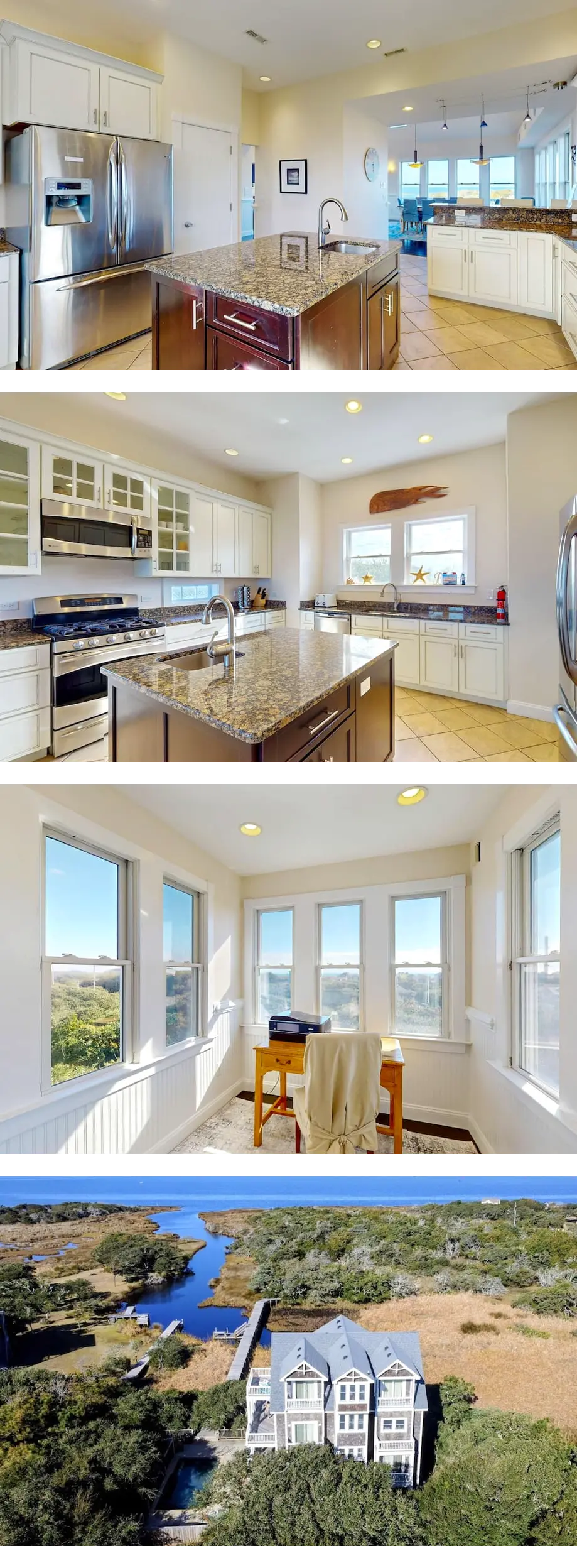 Waterfront home with ocean views, privat...