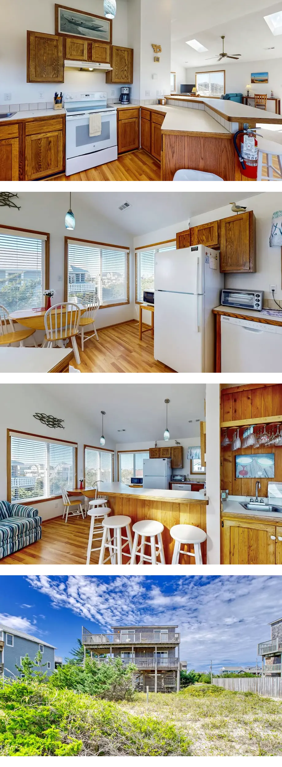 Oceanfront house w/private hot tub, balc...