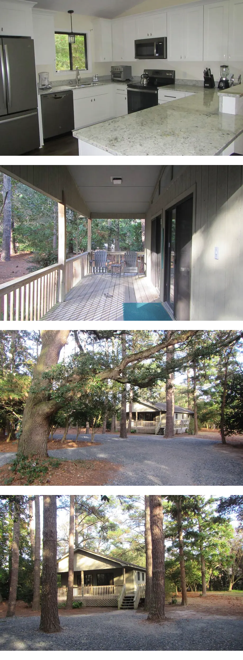 Remodeled cottage with plenty of outdoor...