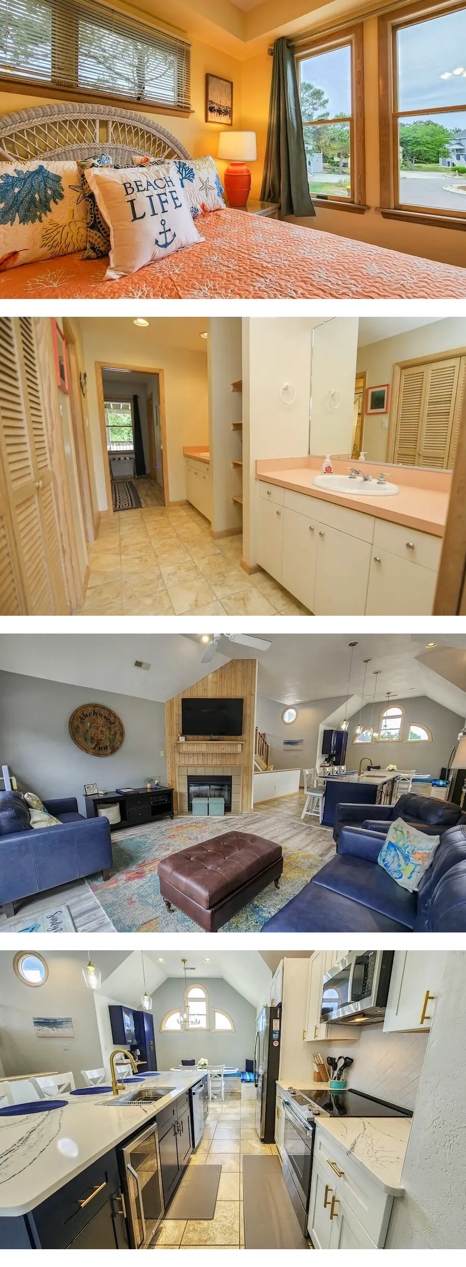 ?????Anchored Inn - updated 4BR/3BA Ocea...