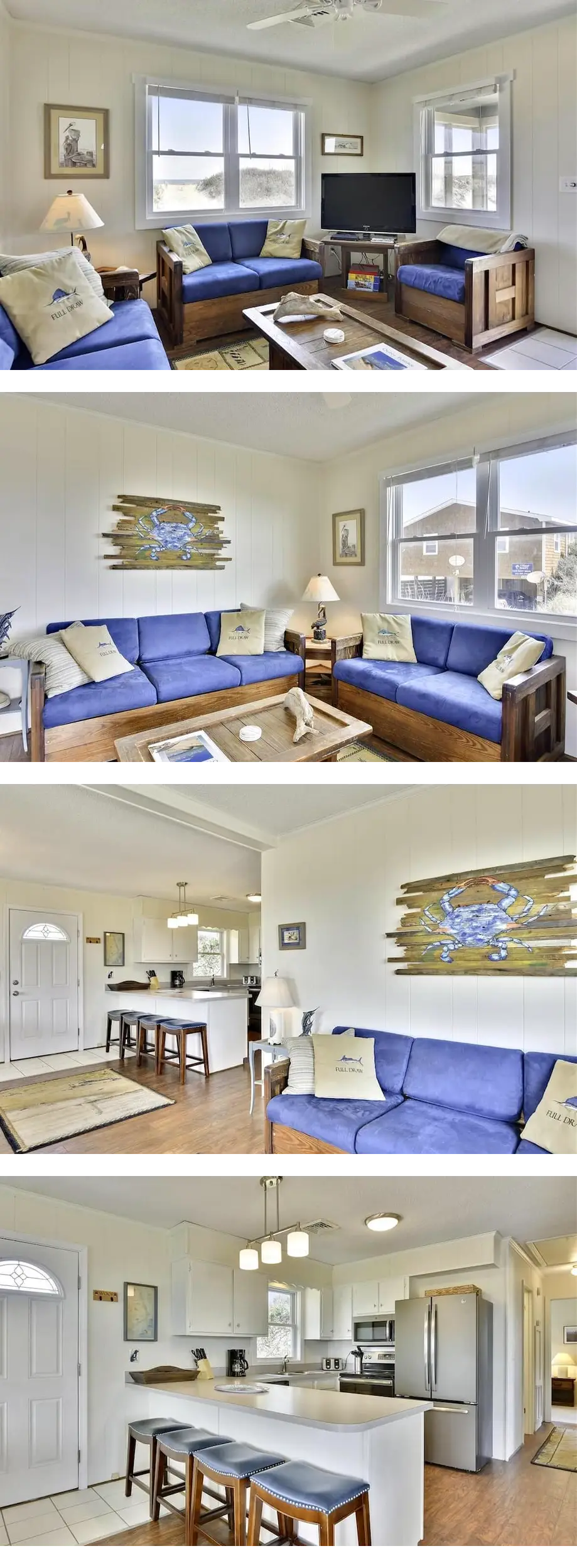 Semi-oceanfront in quiet South Nags Head...