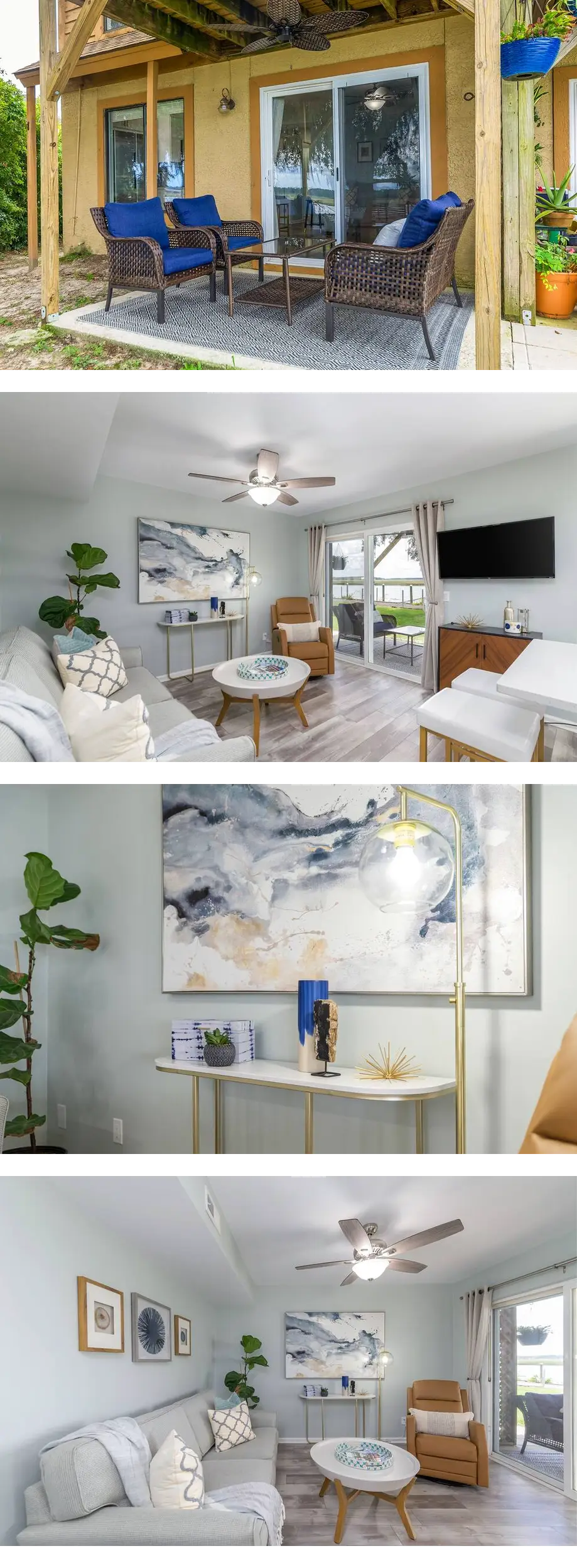 Modern Coastal Escape on Beaufort's Batt...