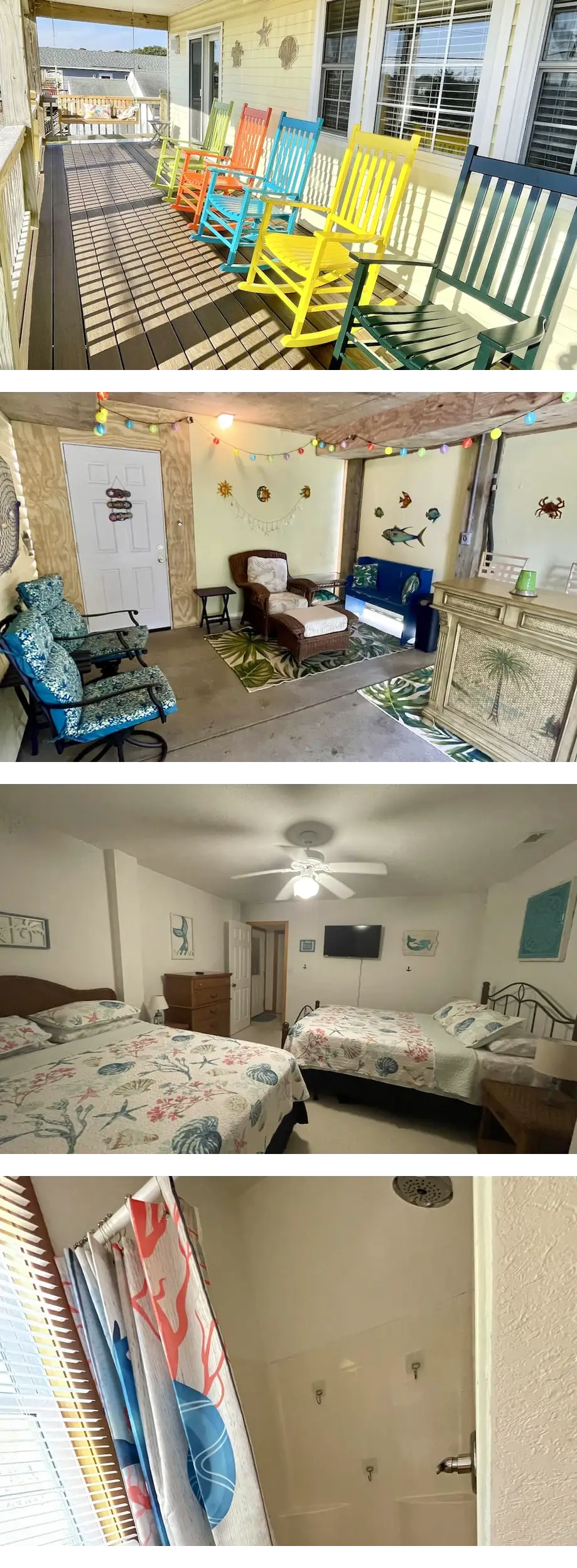 Updated 4BR coastal home & yard. Sleeps ...
