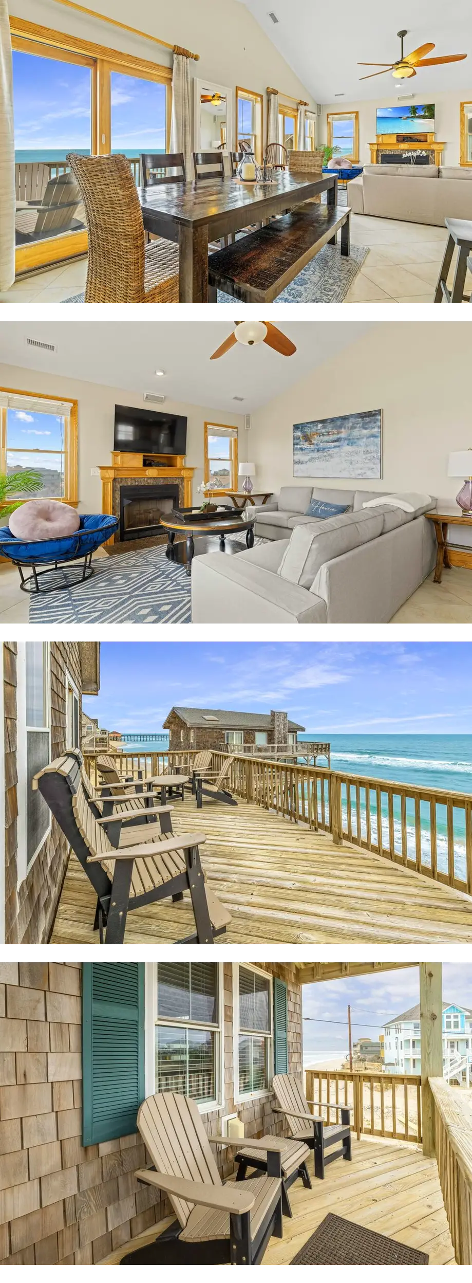 Oceanfront OBX Escape • Hot Tub • Ga...