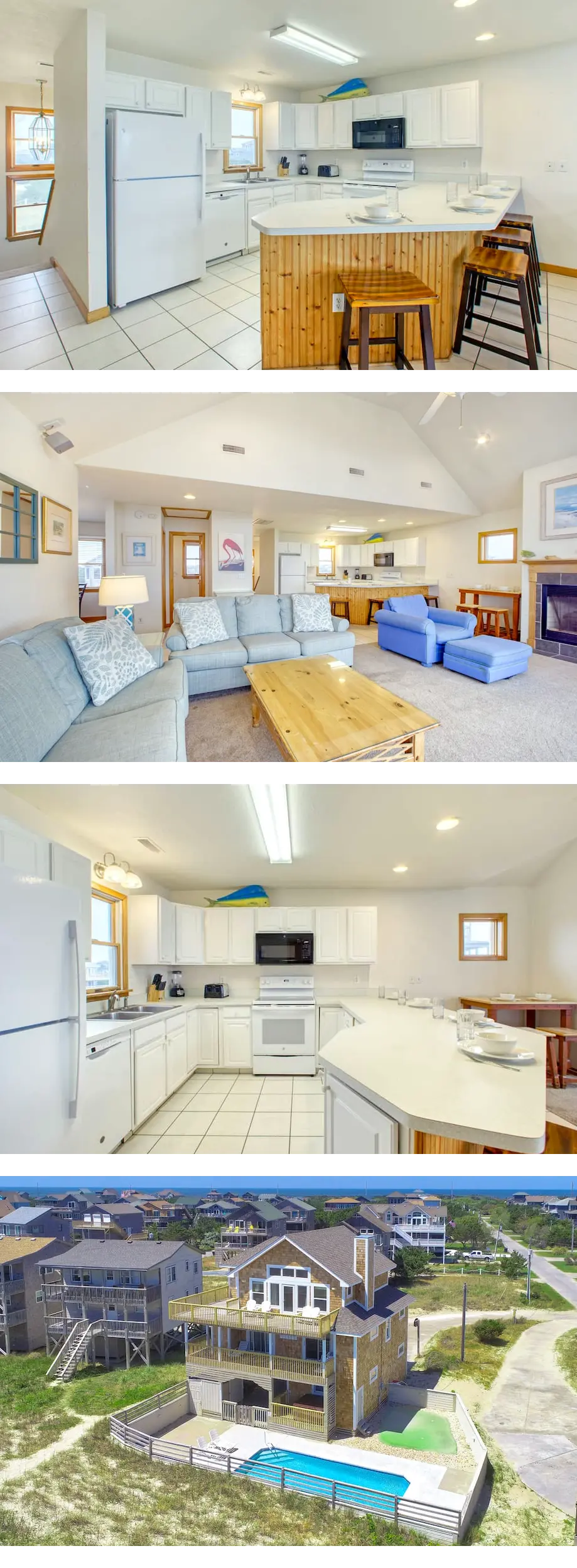 Oceanfront dog-friendly home with outdoo...