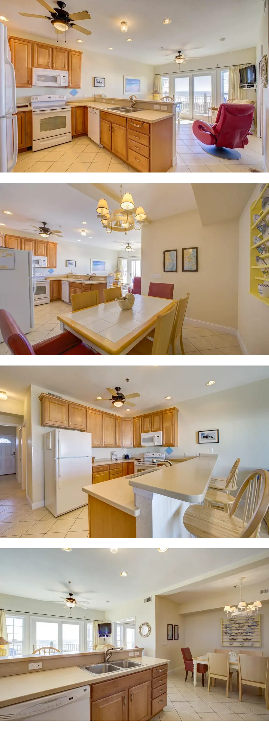 Oceanfront, 2nd-floor condo with on-site...