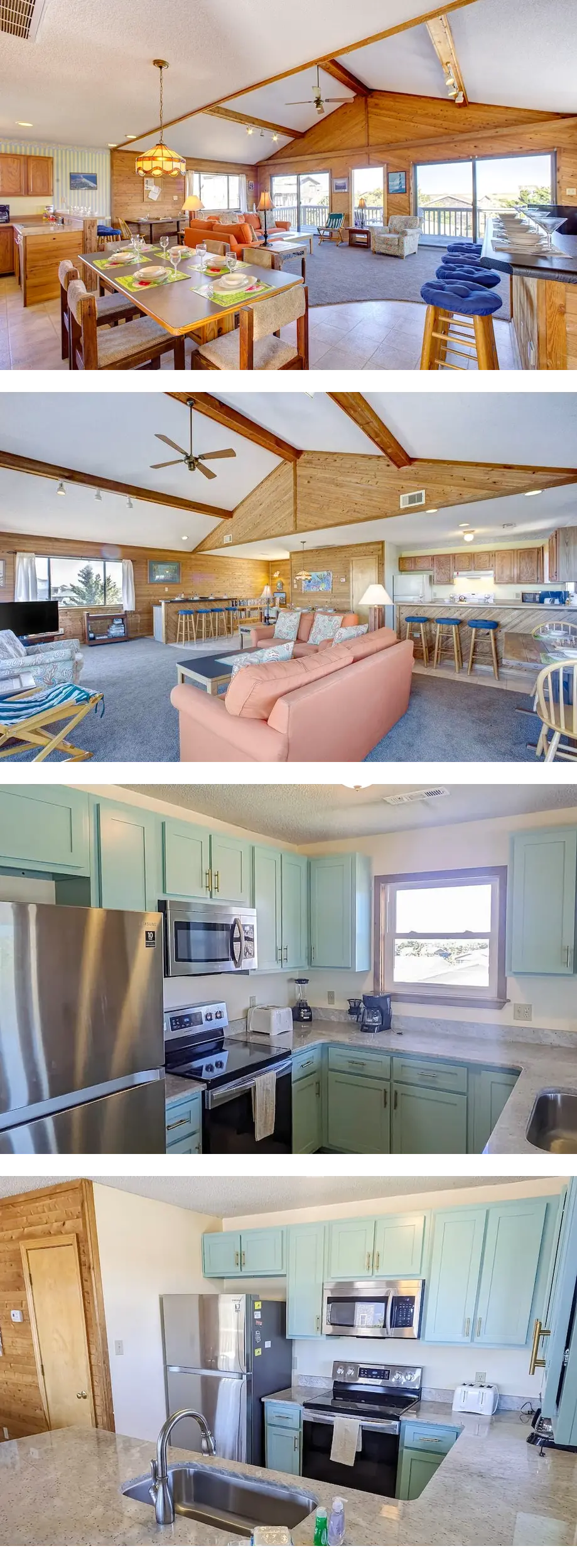 Ocean view home 3 lots from the beach wi...